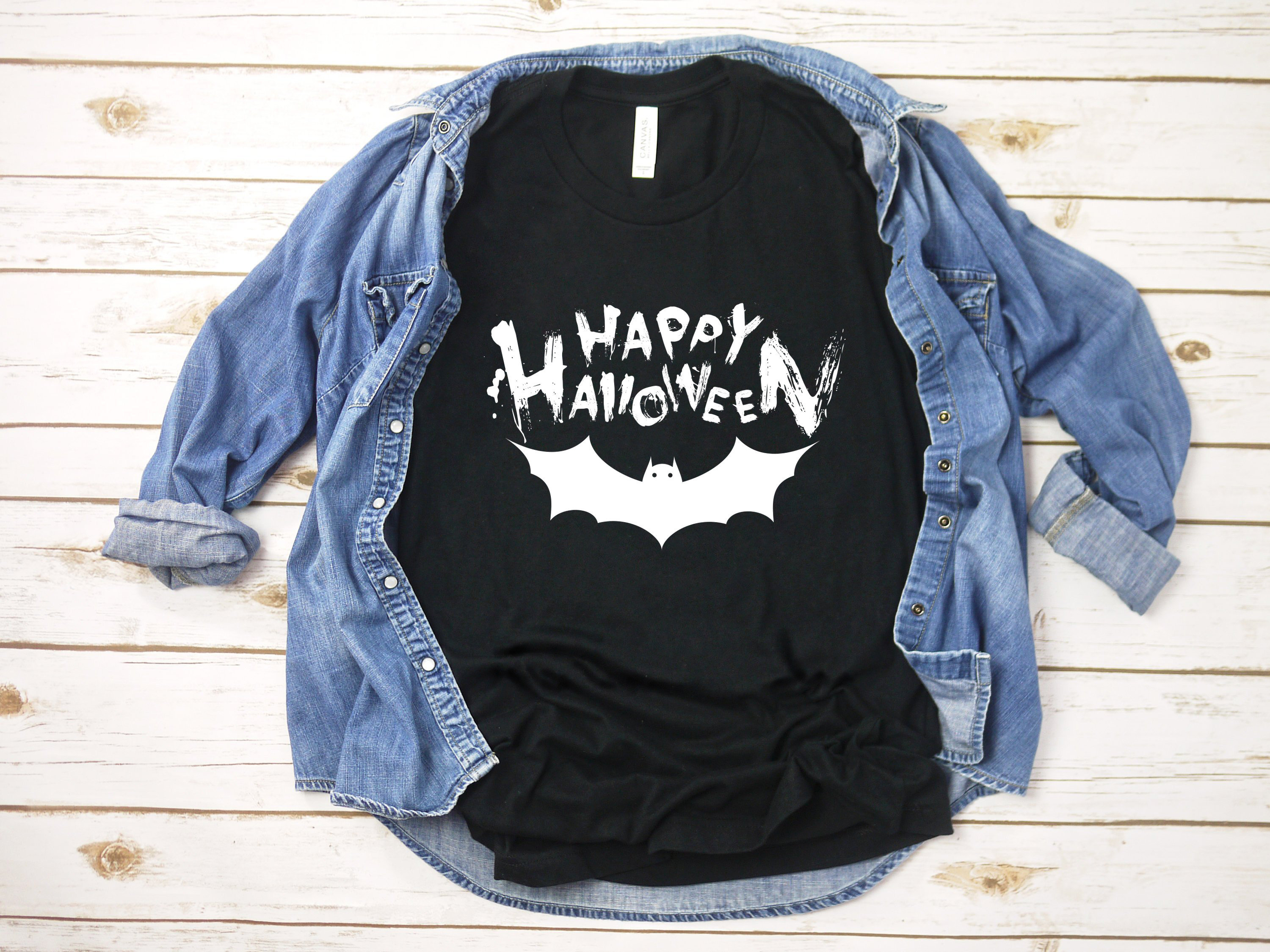 Happy Halloween Gift Shirts For Women And Men Family Halloween Matching Tee Halloween Party Costume For Her Or Him